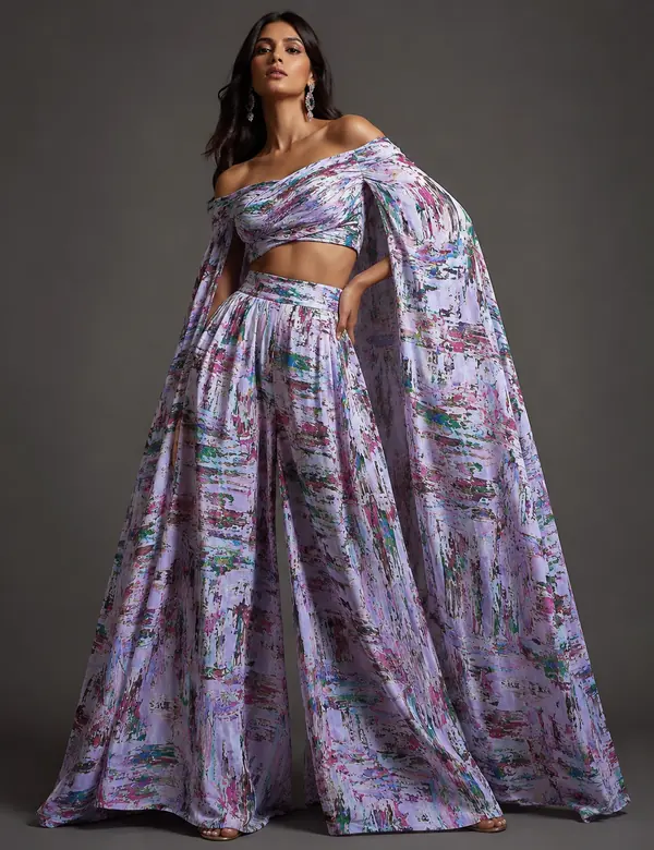 Charcoal Soft Collar Co-ord - Cord Sets custom tailoring design by Riddhi Siddhi Fabrics & Tailoring Dubai