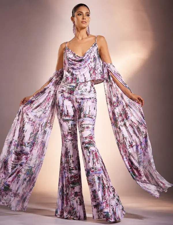 Sage Weekend Luxe Co-ord - Cord Sets custom tailoring design by Riddhi Siddhi Fabrics & Tailoring Dubai
