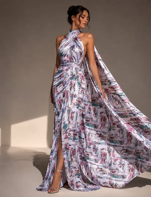 Olive Breezy Brunch Dress - Dresses custom tailoring design by Riddhi Siddhi Fabrics & Tailoring Dubai