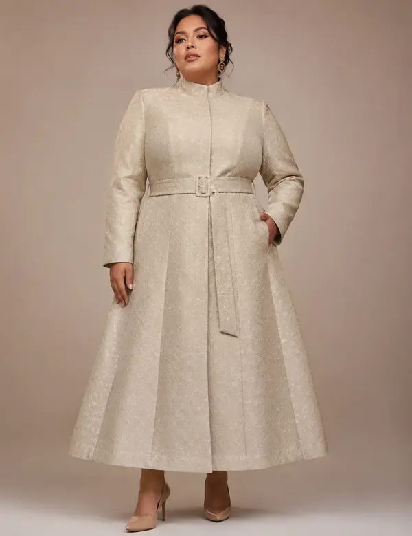 Sand Confidence Fit Ensemble - Limitless Fits custom tailoring design by Riddhi Siddhi Fabrics & Tailoring Dubai