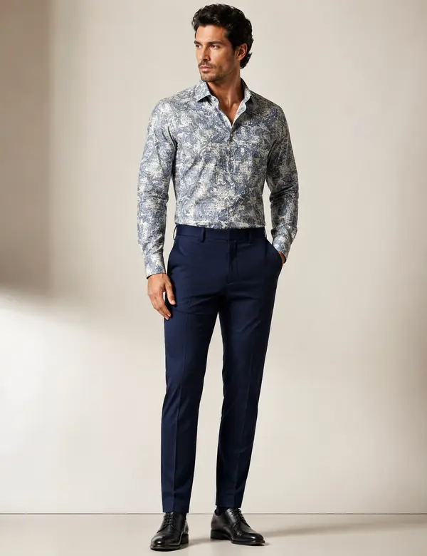 Olive Designer Mens Suit - Mens Collection custom tailoring design by Riddhi Siddhi Fabrics & Tailoring Dubai