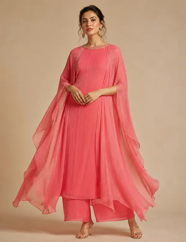 Palazzo Top Sets design category for custom tailoring in Dubai by Riddhi Siddhi Fabrics & Tailoring