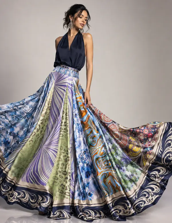 Skirts & Tops design category for custom tailoring in Dubai by Riddhi Siddhi Fabrics & Tailoring