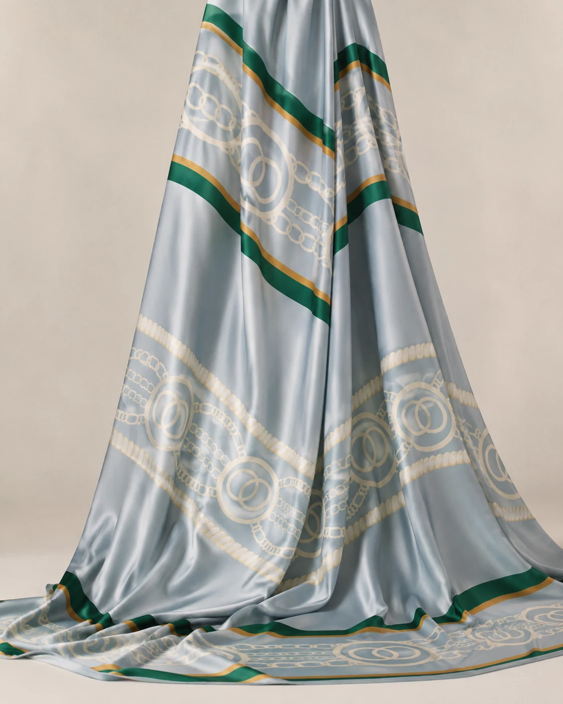 Printed Armani Satin